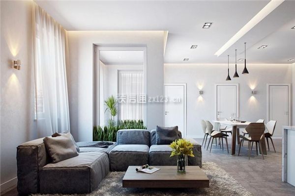 保定80平米房子装修多少钱 80平米房子装修预算(图4) 80平米房屋装修效果图