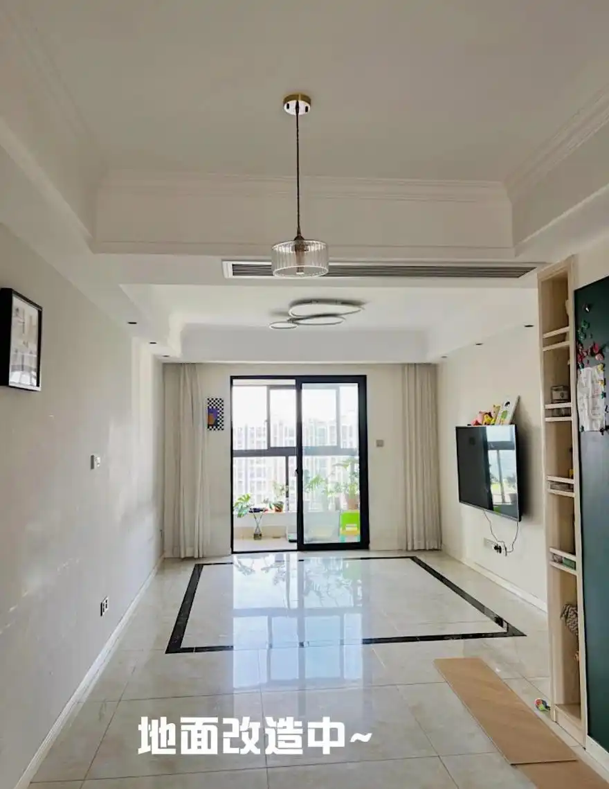 二手房改造翻新_中古风客厅布置_二手房软装改造