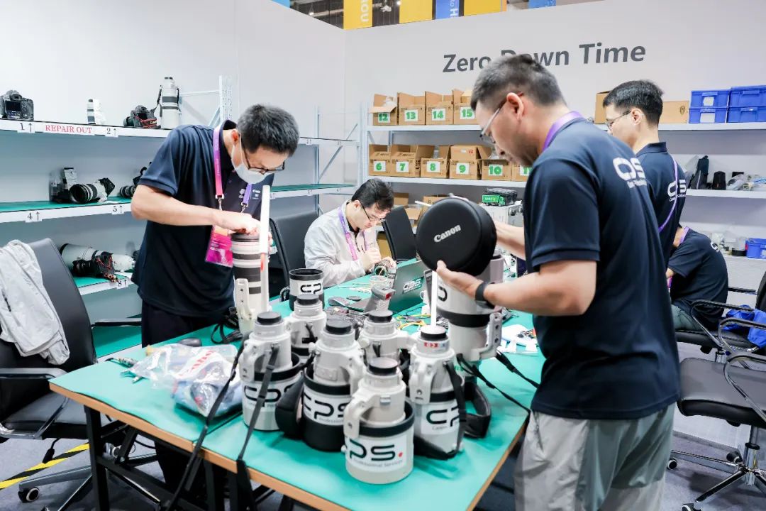 佳能专业服务 杭州亚运会 CPS服务 摄影师器材租赁 维修_佳能相机广州维修中心