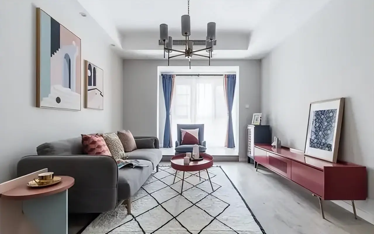 小户型客厅颜值逆袭指南:9 招打造 90㎡左右户型的敞亮高级感(图11) 小客厅设计思路_90平米小户型客厅布置_小户型现代简约风格客厅