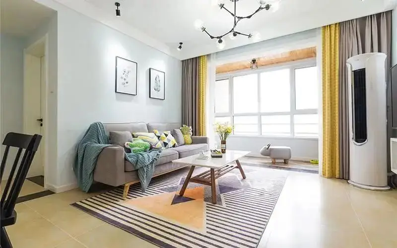 小户型客厅颜值逆袭指南:9 招打造 90㎡左右户型的敞亮高级感(图3) 90平米小户型客厅布置_小户型现代简约风格客厅_小客厅设计思路