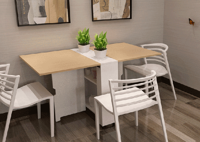 餐厅这样设计,吃饭美味100倍(图11) 餐饮100平米简装效果图_两居餐厅设计_小户型餐厅布置技巧