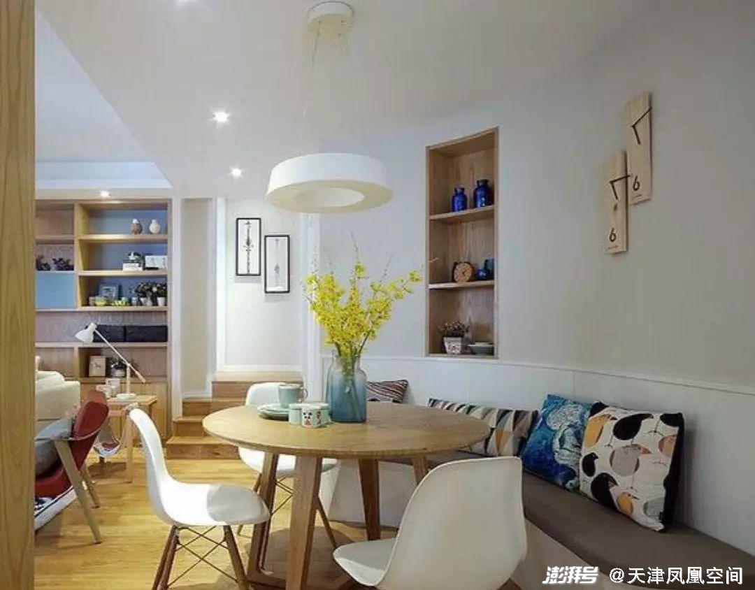 餐厅这样设计,吃饭美味100倍(图25) 小户型餐厅布置技巧_餐饮100平米简装效果图_两居餐厅设计