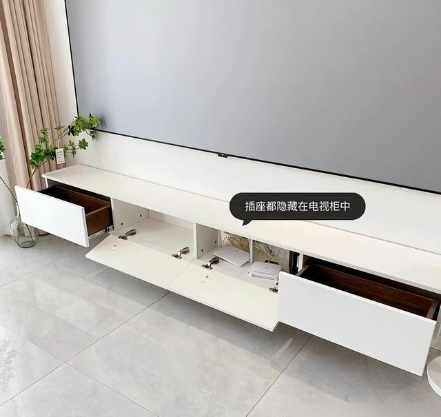 一切没有实用价值的电视墙,请不要再做了(图6) 客厅电视瓷砖背景墙效果图2025_悬浮电视柜安装_电视墙设计