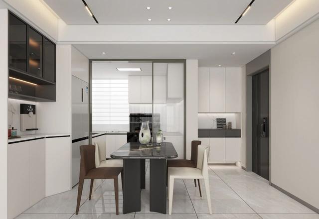 刷了800个视频装修出来的电视背景墙,真心好看又便宜也高级(图2) 客厅装修极简风_客厅电视瓷砖背景墙效果图2025_智能家居布线暗线