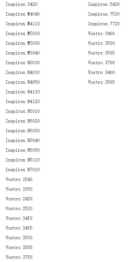 戴尔召回笔记本电脑电池 型号为Dell 911MD、Dell 4YRJH