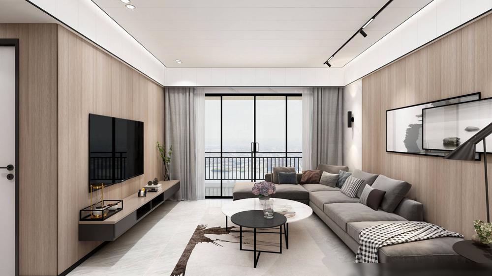 越来越多人墙面不做乳胶漆,学学广东人的做法,美观又环保(图3) 墙面装修材料选择_环保耐用的墙面材料推荐_室内墙面涂鸦