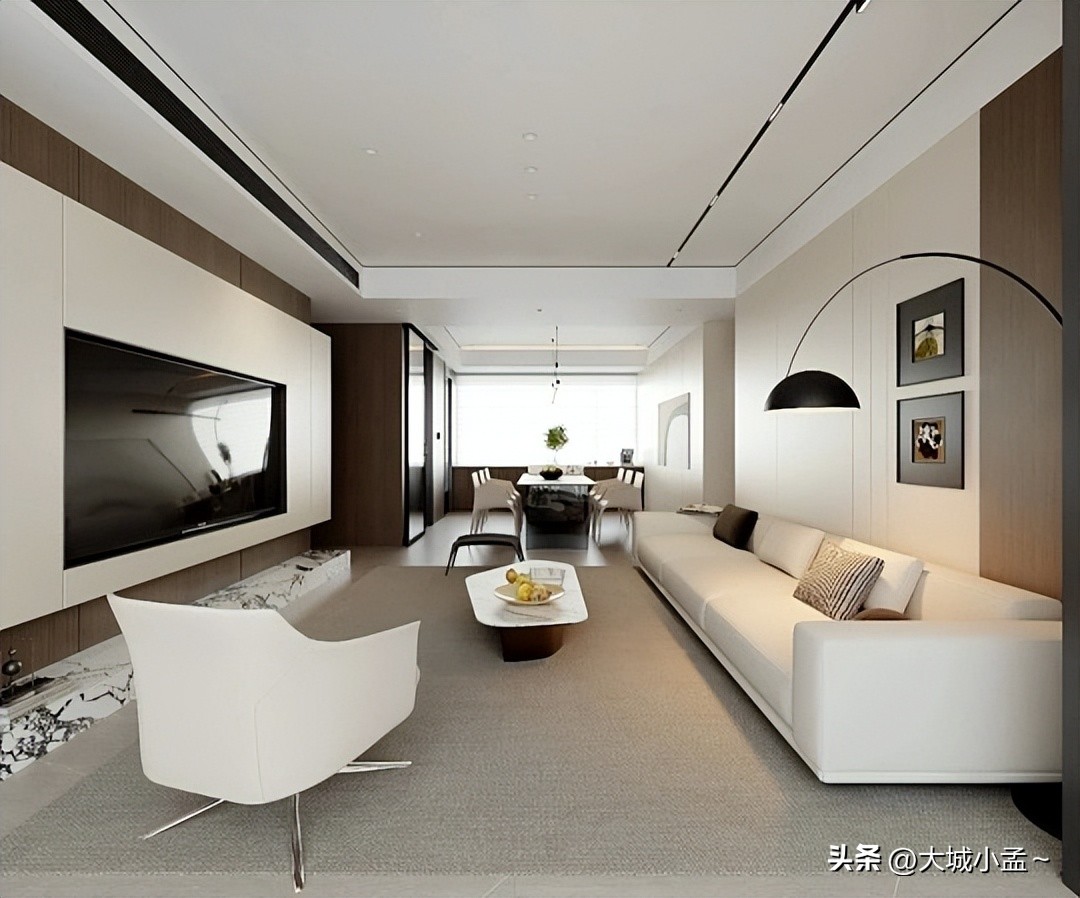 新房装修8大风格+颜色搭配攻略:选错显廉价,选对省10万软装费!(图3) 装修风格区别_室内装修风格汇总_北欧极简新中式奶油风对比
