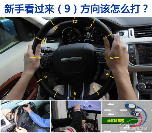 新手看过来（9）教你如何正确打方向盘