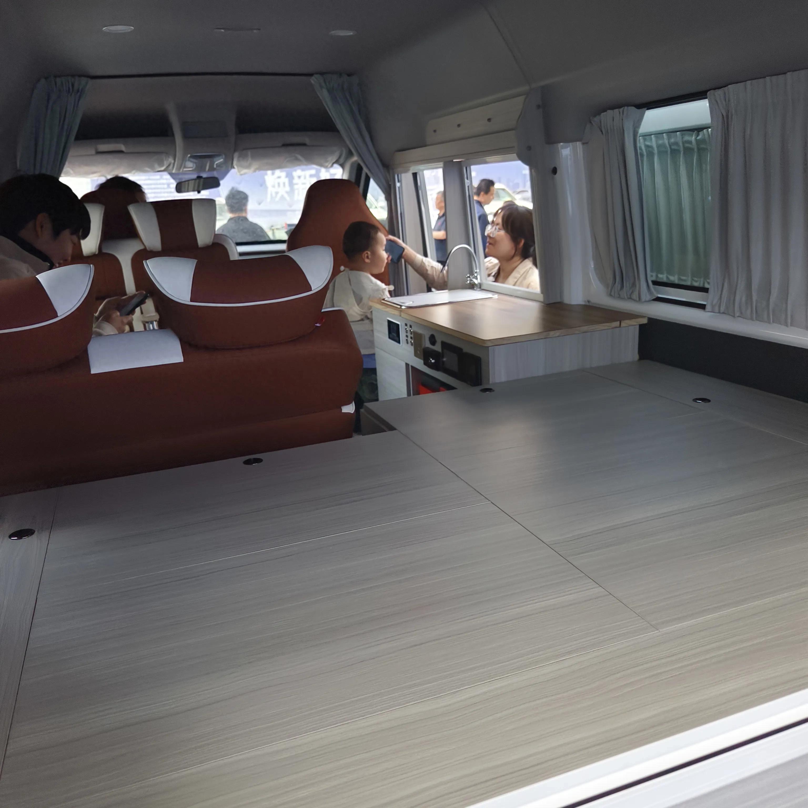 自驾游，选房车还是床车？去了一趟车展让我改变想法了