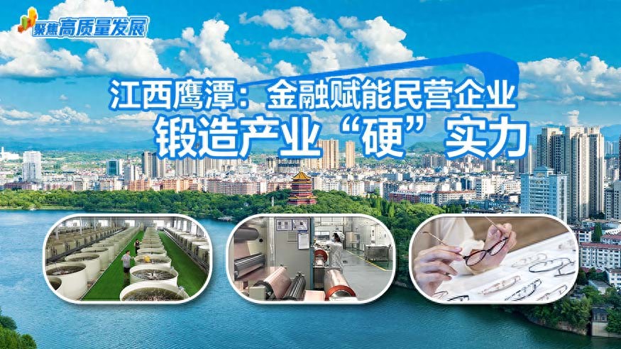 聚焦高质量发展丨江西鹰潭：金融赋能民营企业，锻造产业“硬”实力