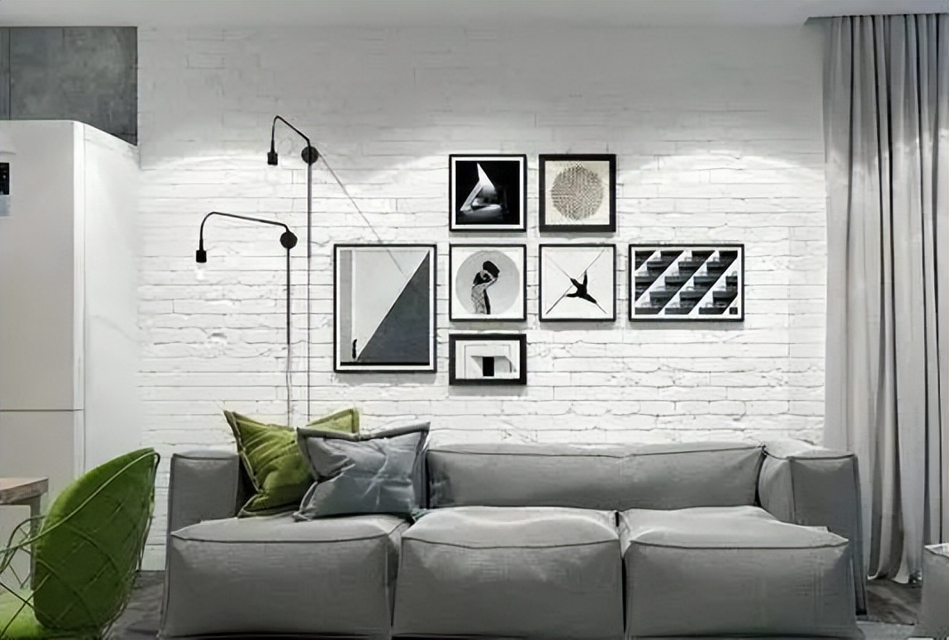 照片墙制作方法_纸胶带墙面艺术_DIY照片墙