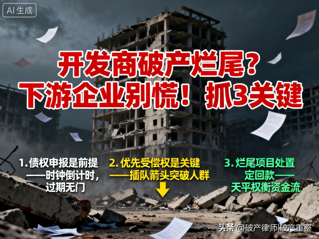 开发商破产房子看不到希望_开发商破产烂尾工程款怎么追_开发商破产烂尾优先受偿权申报