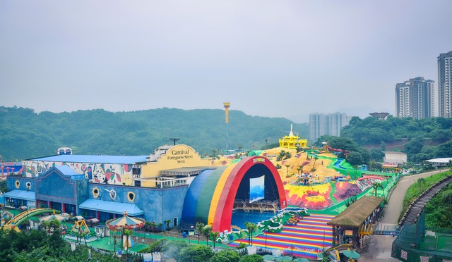 天津欢乐谷旅游自驾游_重庆欢乐谷室外项目受气候影响_天津欢乐谷全季运营室内场馆