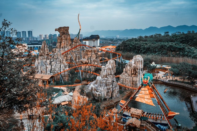 重庆欢乐谷室外项目受气候影响_天津欢乐谷旅游自驾游_天津欢乐谷全季运营室内场馆